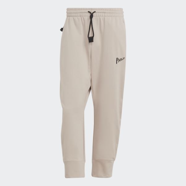 Taupe Adidas x Parley 7/8 Pants (Gender Neutral) Fashion