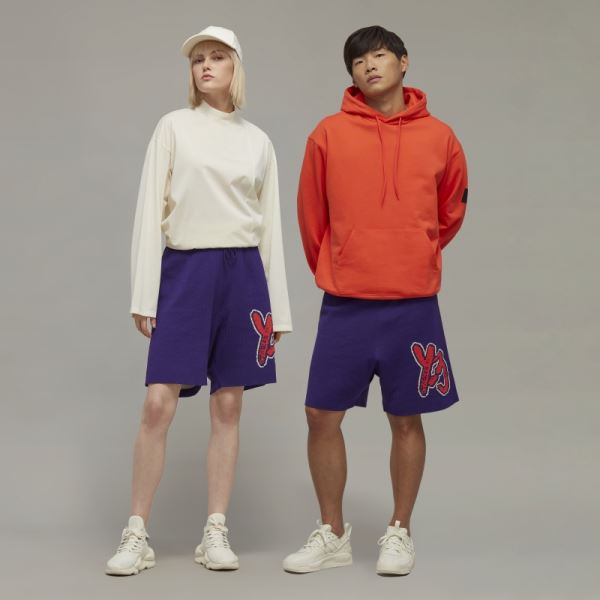 Y-3 Logo Knit Shorts Adidas Fashion