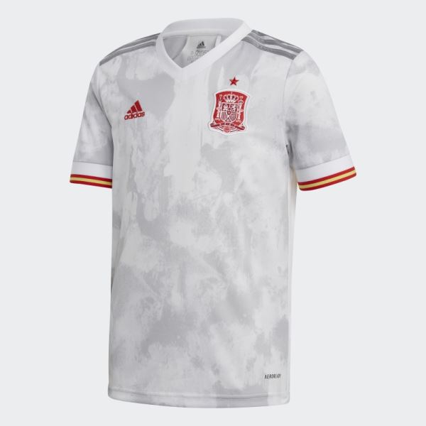 White Spain Away Jersey Adidas