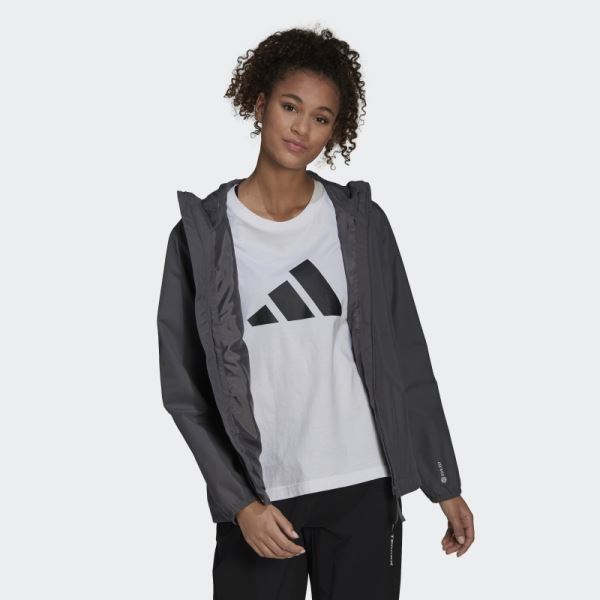 Essentials RAIN.RDY Jacket Adidas Grey