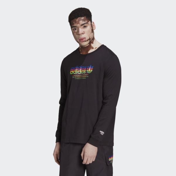 Hyperreal Long Sleeve T-Shirt Adidas Black