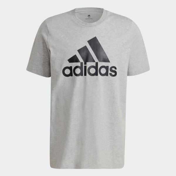 Adidas ESSENTIALS BIG LOGO TEE Medium Grey