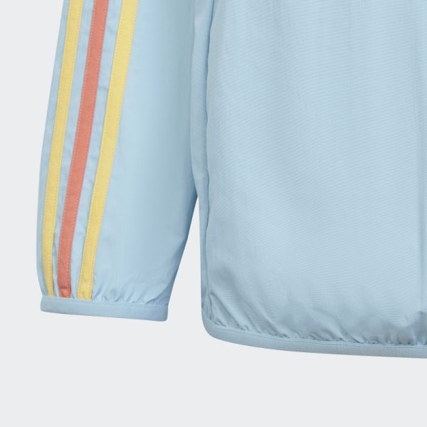 Adidas Blue Windbreaker