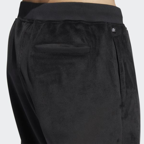 Tyshawn Velour Track Pants (Gender Neutral) Adidas Black