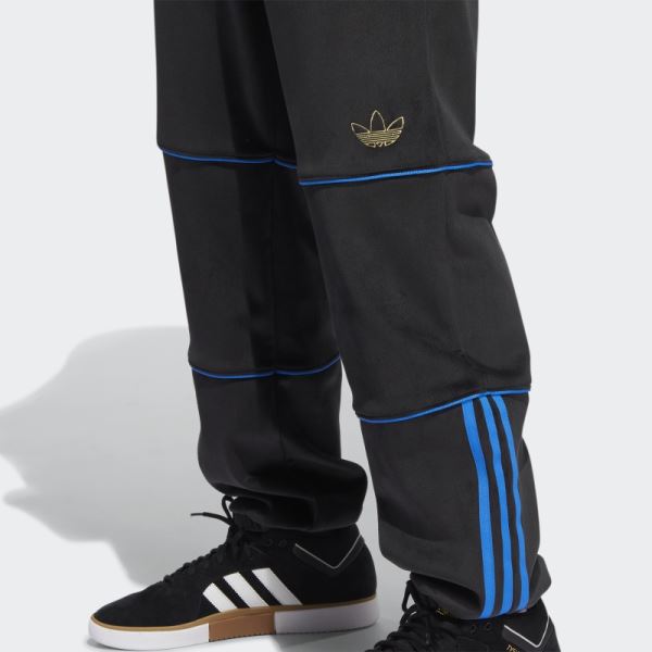 Tyshawn Velour Track Pants (Gender Neutral) Adidas Black