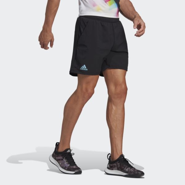 Black Tennis WC Shorts Adidas