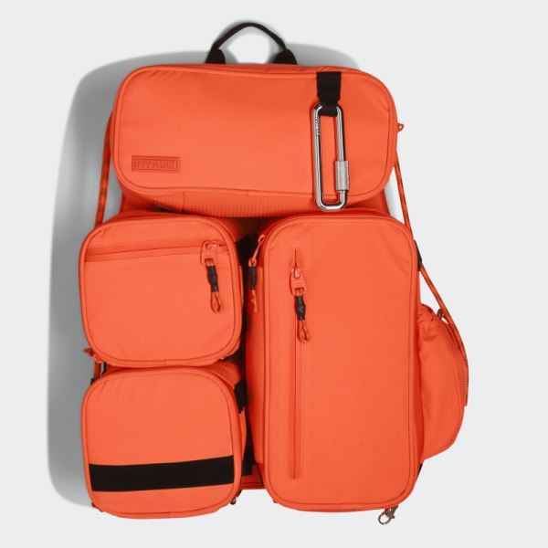 Orange Backpack Adidas