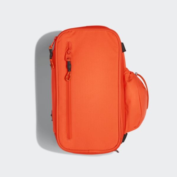 Orange Backpack Adidas