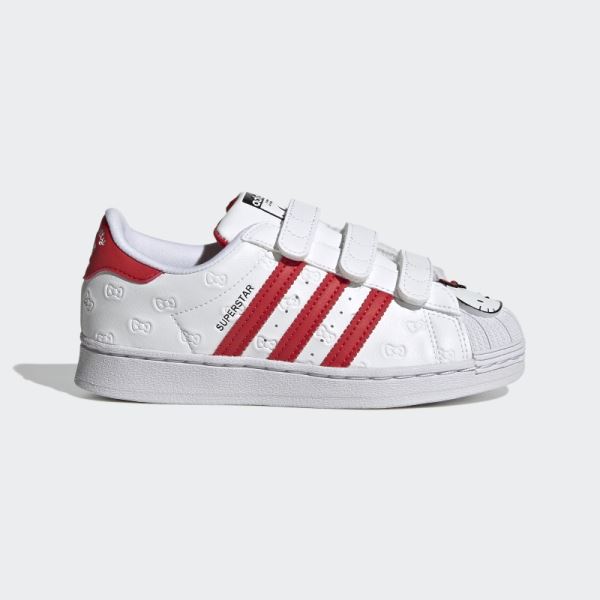 Hello Kitty Superstar Shoes Adidas White