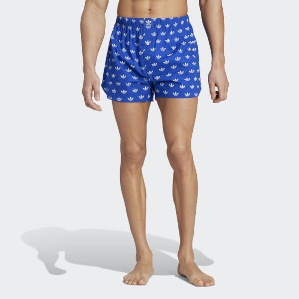 Multicolor Comfort Core Cotton Icon Boxer Briefs (2 pairs) Adidas