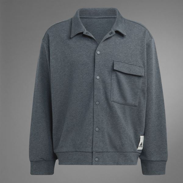 Dark Grey Heather Adidas Valentine's Day Jacket