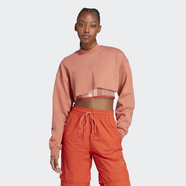 Earth Adidas by Stella McCartney TrueCasuals Cropped Sweatshirt