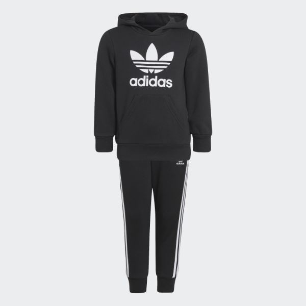 Black Adicolor Hoodie Set Adidas