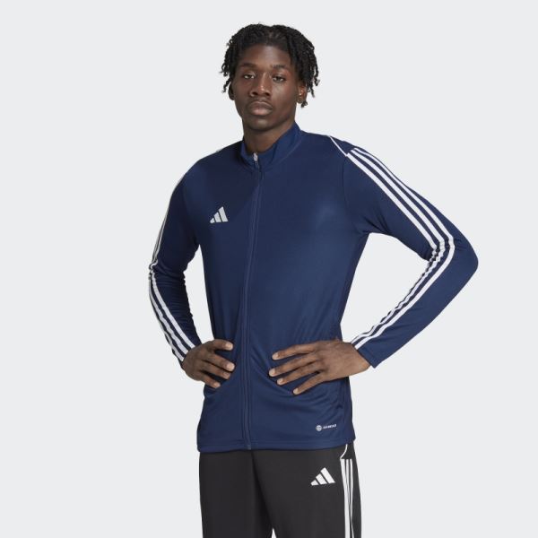 Adidas Tiro 23 League Training Jacket Navy Blue