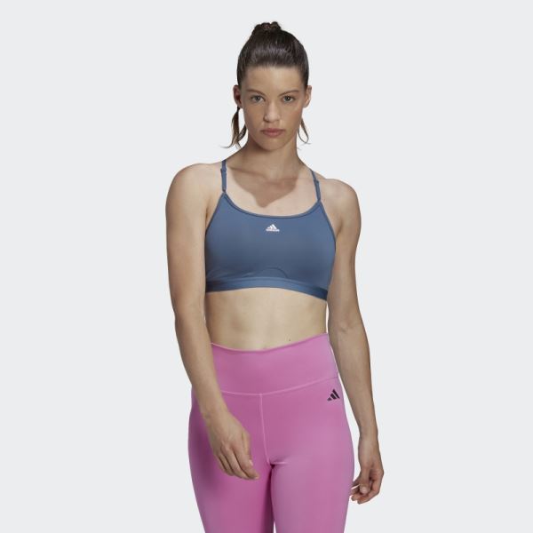 Adidas Steel Aeroreact Training Light-Support Bra