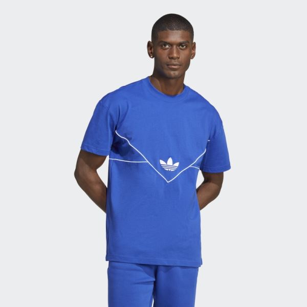 Blue Adicolor Seasonal Archive Tee Adidas