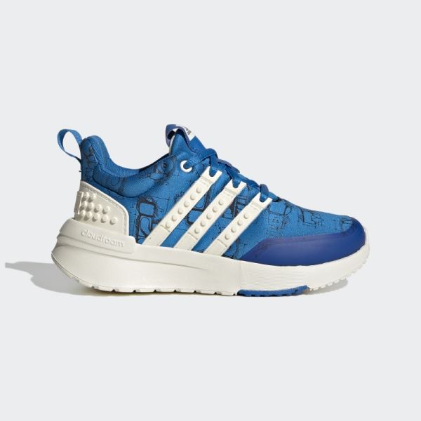 Shock Blue Adidas x LEGO Racer TR Shoes