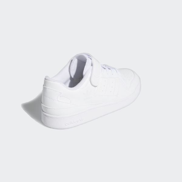 White Forum Low Shoes Adidas