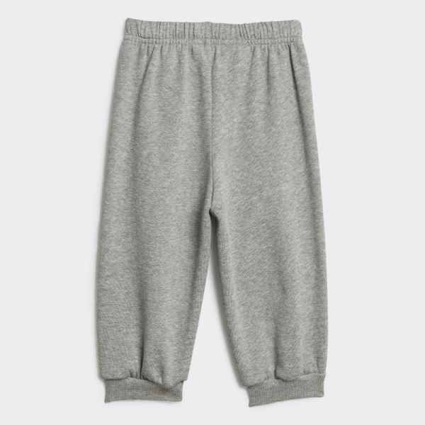 Medium Grey Team Adidas Oversized Fleece Jogger Set (Gender Neutral) Fashion