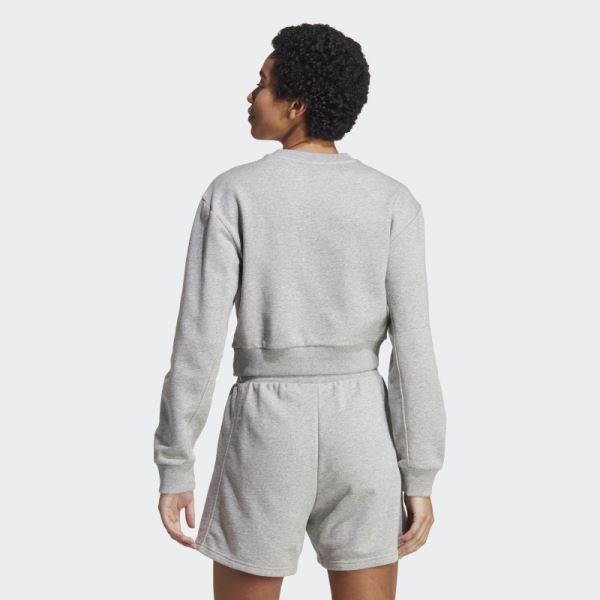 Medium Grey All SZN French Terry Sweatshirt Adidas