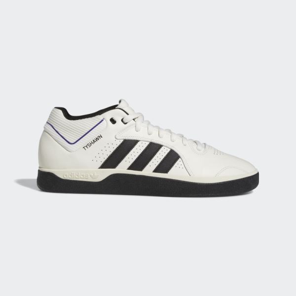 White Adidas Tyshawn Shoes