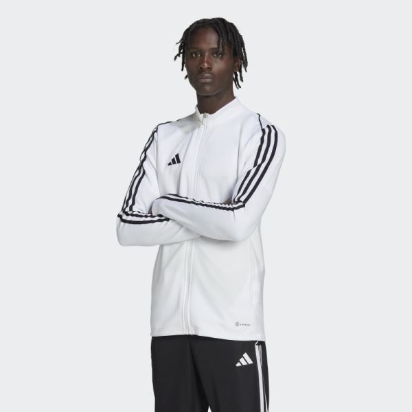 Adidas Tiro 23 League Training Jacket White Fashion