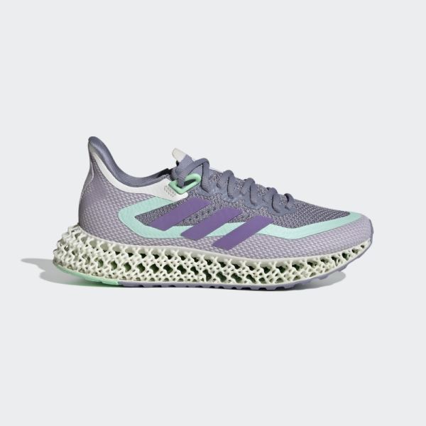 Silver Violet Adidas 4D FWD Shoes Fashion