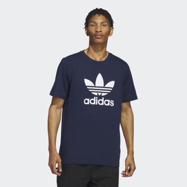 Adidas Adicolor Classics Trefoil Tee Night Indigo