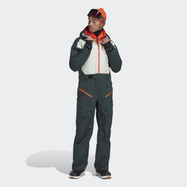 Terrex 3-Layer GORE-TEX Snow Suit Green Adidas