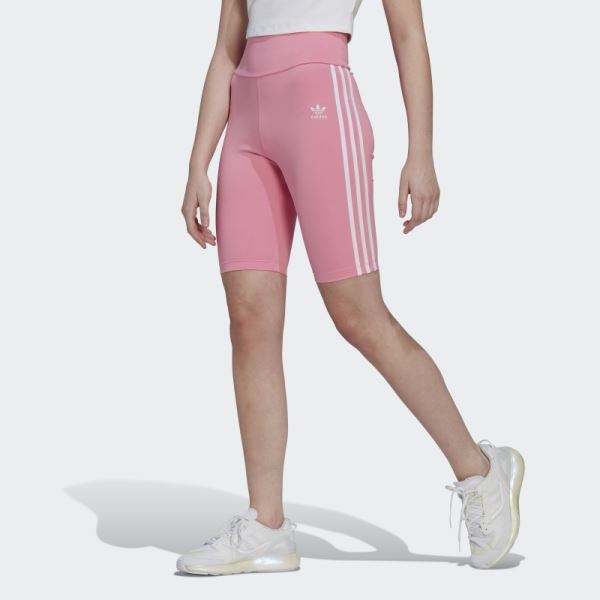 Adicolor Classics Primeblue High-Waisted Short Tights Adidas Pink