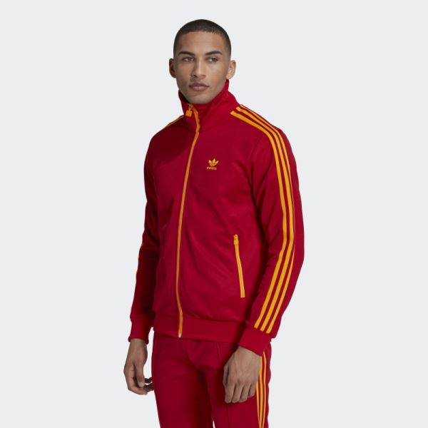 Beckenbauer Track Jacket Adidas Red