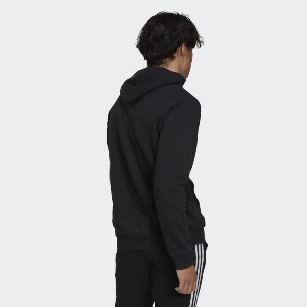 Stylish Adidas Essentials Fleece Hoodie White