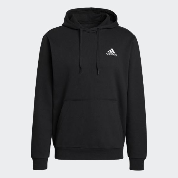 Stylish Adidas Essentials Fleece Hoodie White