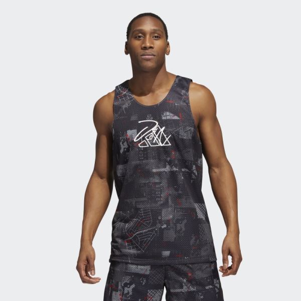 Dame D.O.L.L.A. Tank Top Adidas Multicolor