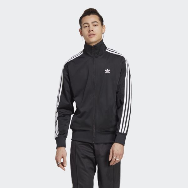 Black Adidas Adicolor Classics Firebird Track Jacket