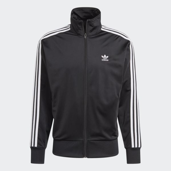 Adidas Black Adicolor Classics Firebird Track Jacket