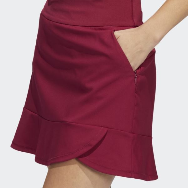 Burgundy Frill Skort Adidas