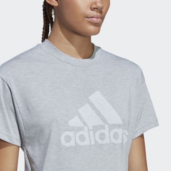 Adidas Future Icons Winners 3.0 Tee Medium Grey