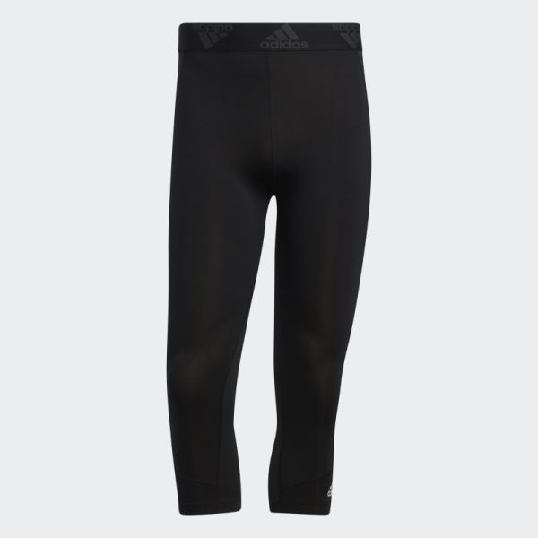 Techfit 3/4 Tights Adidas Black