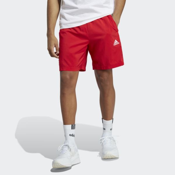 AEROREADY Essentials Chelsea 3-Stripes Shorts Adidas Scarlet