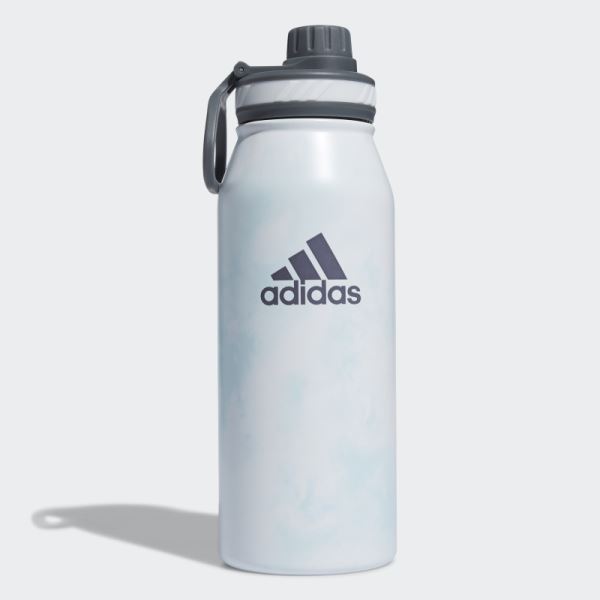 Light Blue Adidas Steel Metal Bottle 1L