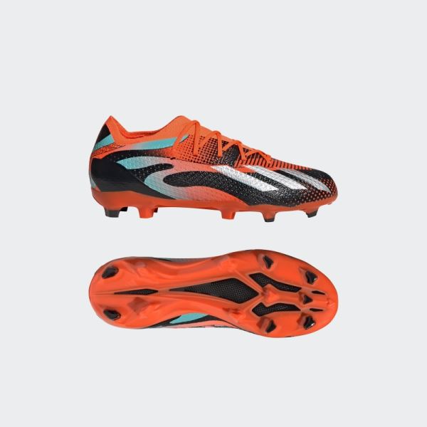 Orange X Speedportal Messi.1 Firm Ground Boots Adidas