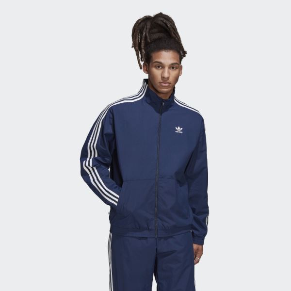 Adidas Adicolor Classics Lock-Up Trefoil Track Top Night Indigo