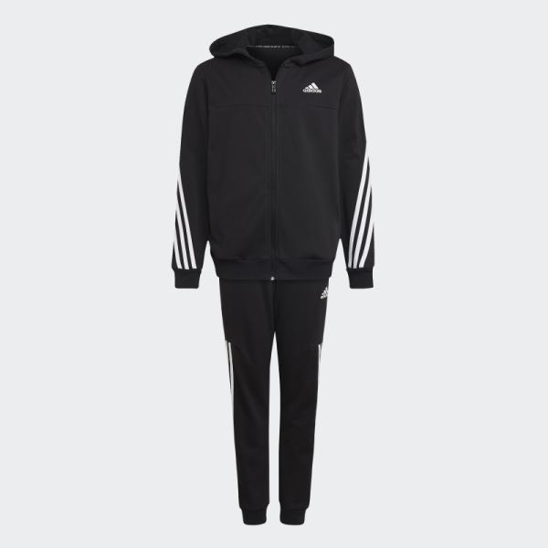 Adidas 3-Stripes Tracksuit White