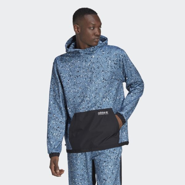 Adidas Adventure Winter Allover Print Hoodie Multicolor