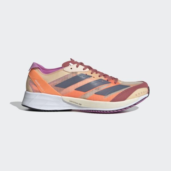 Adizero Adios 7 Shoes Orange Adidas