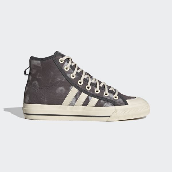 Nizza Hi RF Shoes Adidas Grey