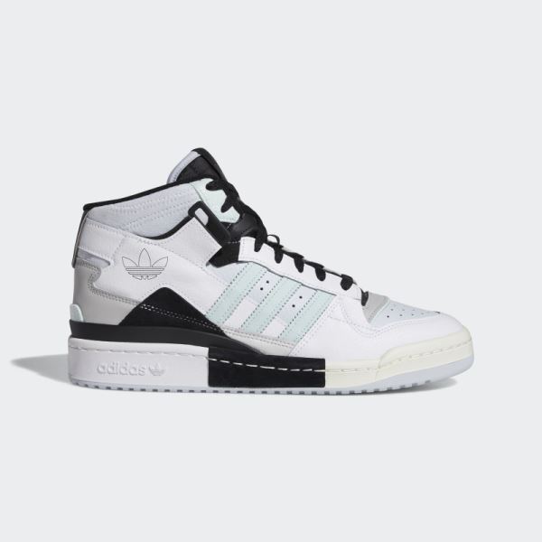 Forum Exhibit Mid Shoes White Adidas