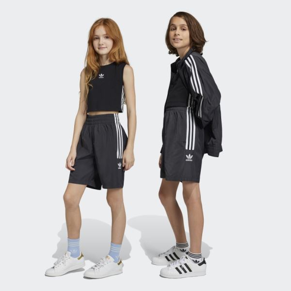 Black Adidas Shorts Adicolor