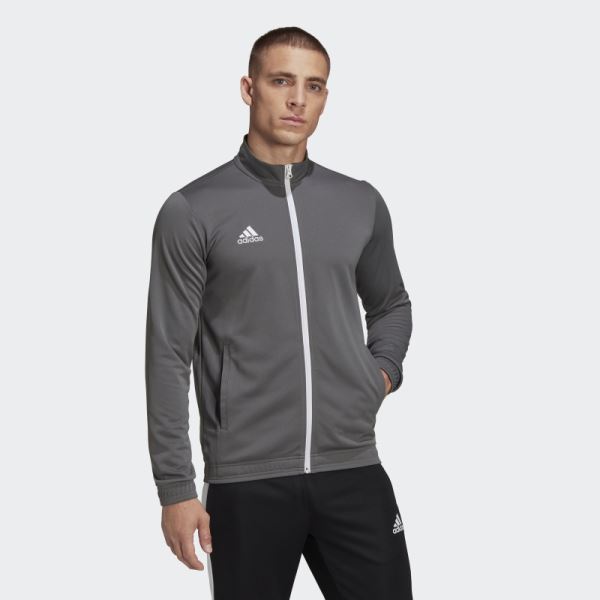 Adidas Grey Entrada 22 Track Top